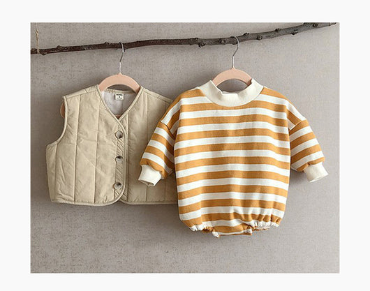 Body de Bebé Coreano para Invierno, Primavera y Otoño - Image 4