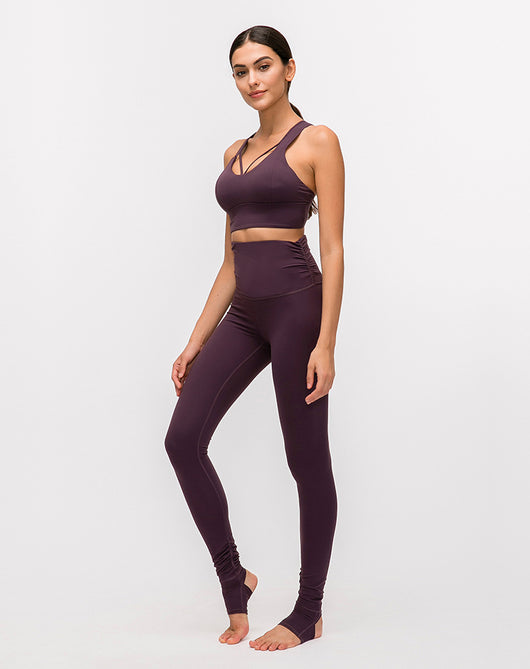 Pantalones de Yoga sin Costuras Desnudos - Image 18