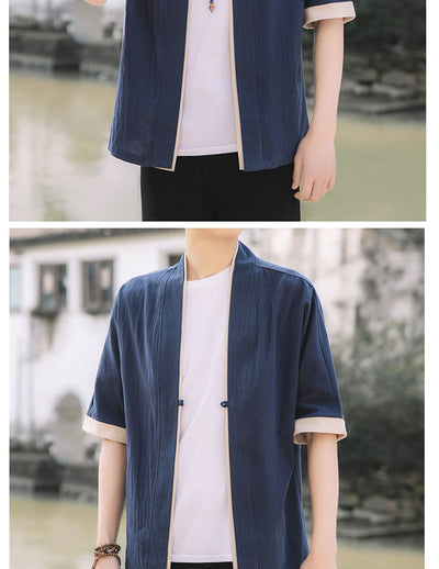 Kimono Cardigan Suelto con Hebilla - Image 7