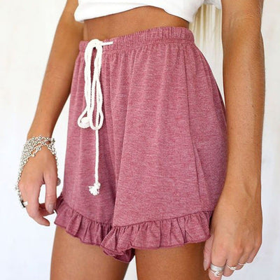 Shorts con Volantes y Cordón Ajustable - Image 5