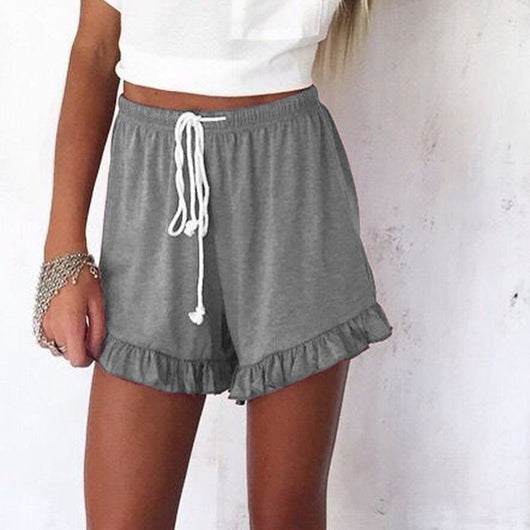 Shorts con Volantes y Cordón Ajustable - Image 8