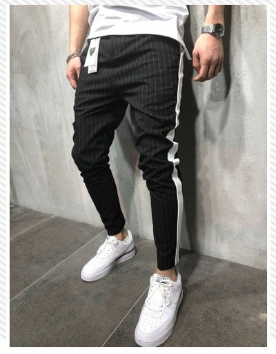 Pantalones Deportivos Casuales a Cuadros para Hombre - Verano - Image 9