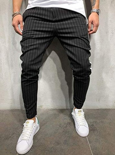 Pantalones Deportivos Casuales a Cuadros para Hombre - Verano - Image 10
