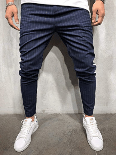 Pantalones Deportivos Casuales a Cuadros para Hombre - Verano - Image 14