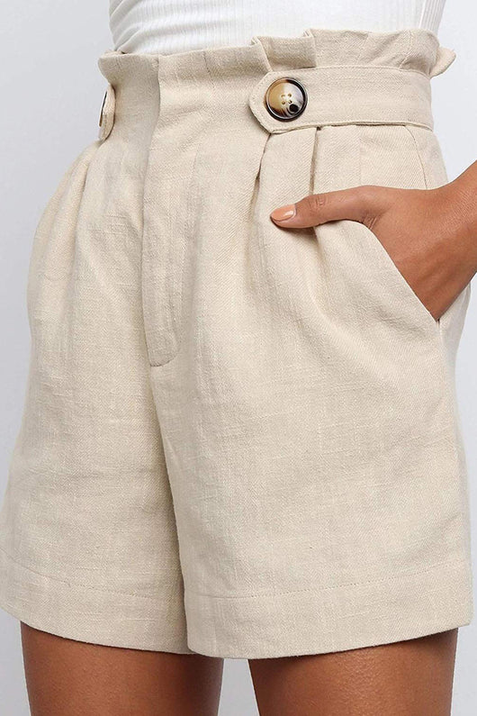 Pantalones Anchos de Algodón y Lino - Image 10
