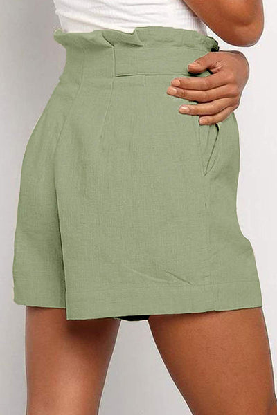 Pantalones Anchos de Algodón y Lino - Image 14