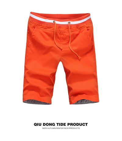 Pantalones Cortos Casuales con Ajuste Tether para Hombre - Image 2