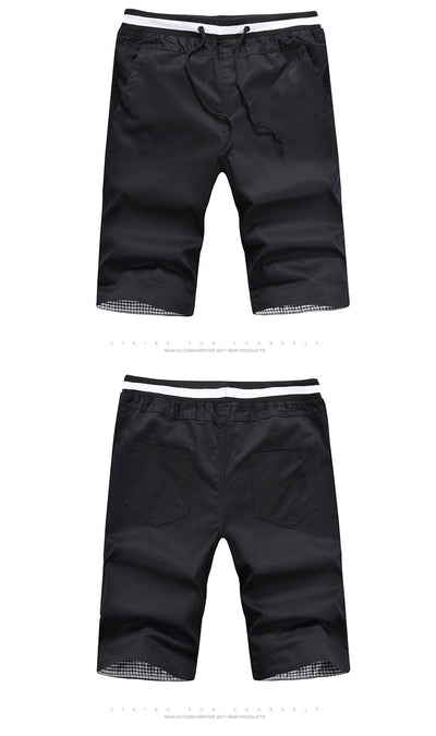Pantalones Cortos Casuales con Ajuste Tether para Hombre - Image 5