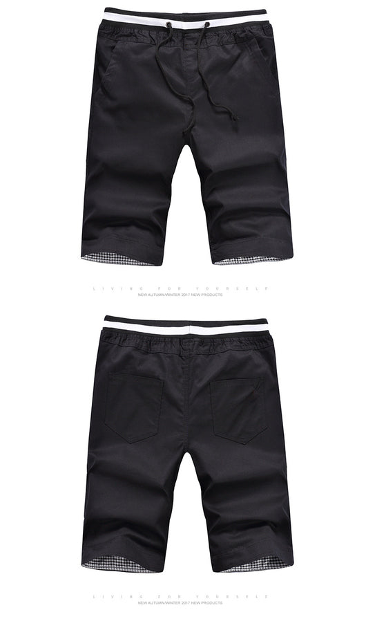 Pantalones Cortos Casuales con Ajuste Tether para Hombre - Image 5