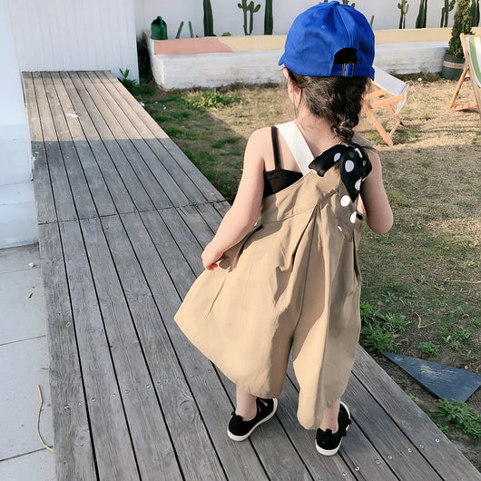 Conjunto Infantil Coreano de Dos Piezas: Blusa Holgada con Pantalón Ancho - Image 16