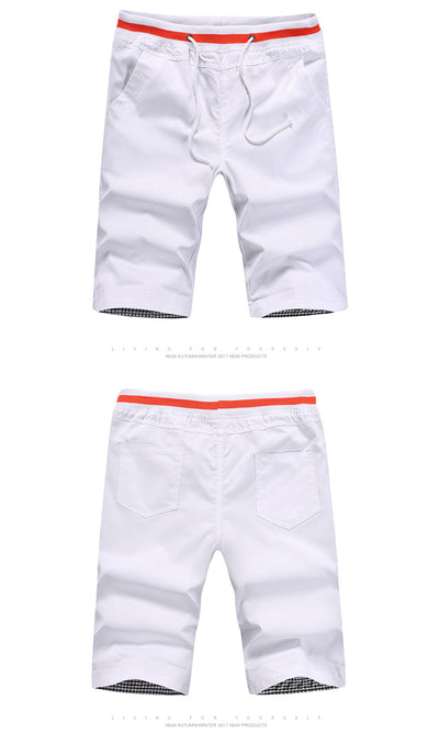 Pantalones Cortos Casuales con Ajuste Tether para Hombre - Image 6
