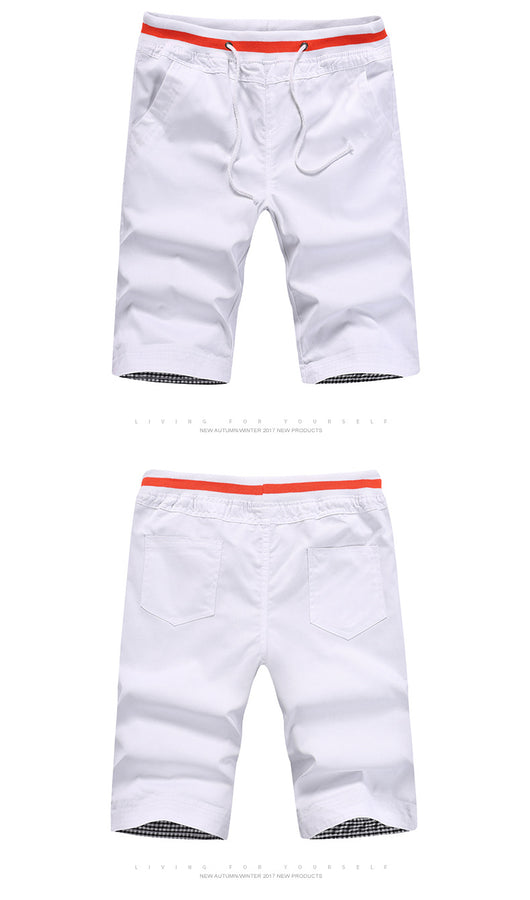 Pantalones Cortos Casuales con Ajuste Tether para Hombre - Image 6