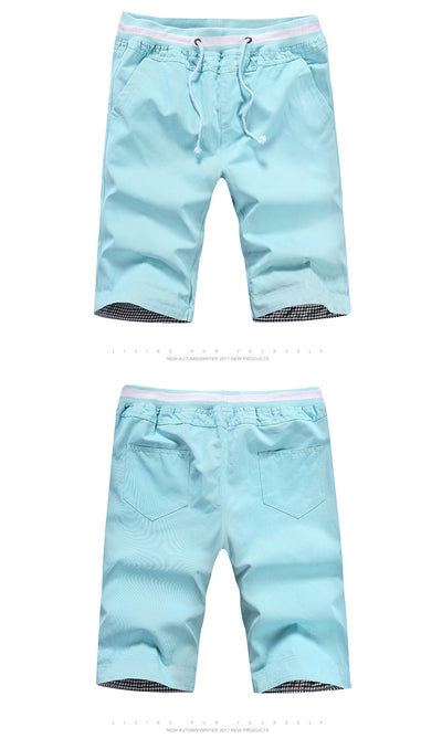 Pantalones Cortos Casuales con Ajuste Tether para Hombre - Image 7
