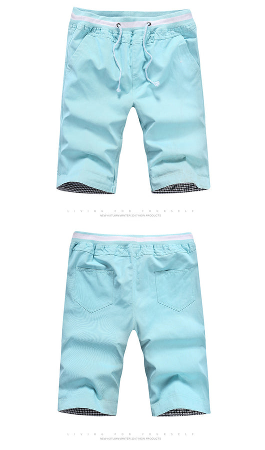 Pantalones Cortos Casuales con Ajuste Tether para Hombre - Image 7