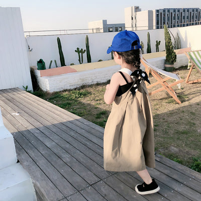 Conjunto Infantil Coreano de Dos Piezas: Blusa Holgada con Pantalón Ancho - Image 17