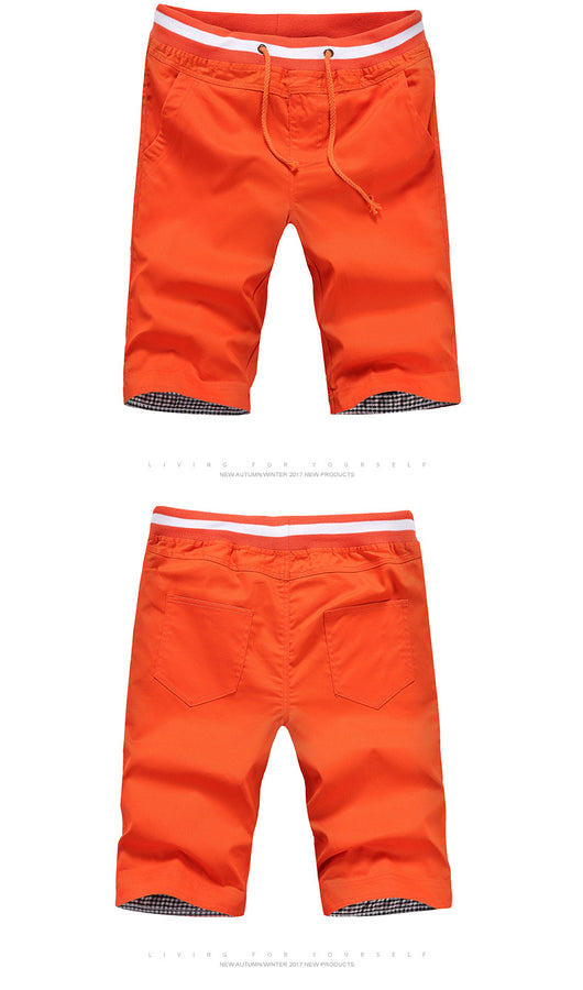 Pantalones Cortos Casuales con Ajuste Tether para Hombre - Image 8