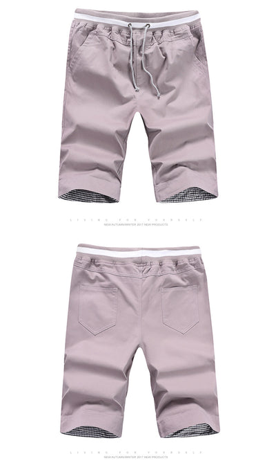 Pantalones Cortos Casuales con Ajuste Tether para Hombre - Image 11