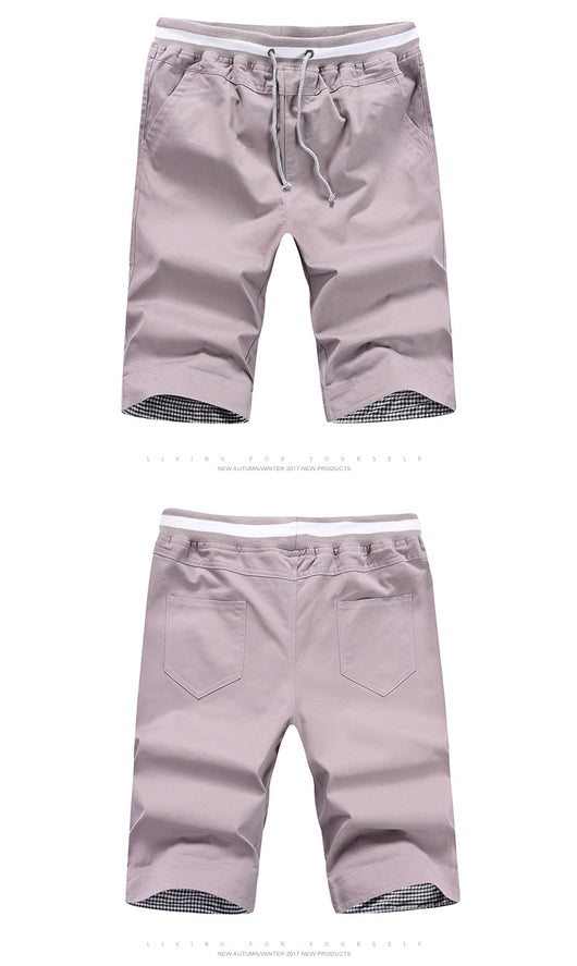 Pantalones Cortos Casuales con Ajuste Tether para Hombre - Image 11