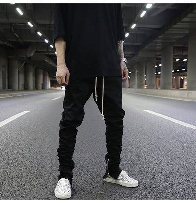 Pantalón de trabajo elástico con tirantes - Image 7