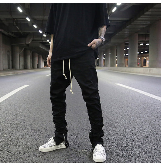 Pantalón de trabajo elástico con tirantes - Image 8