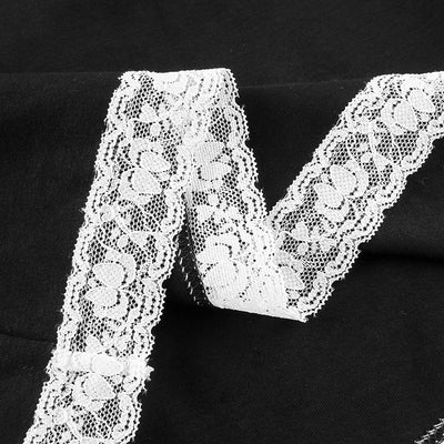Falda Corta A-Línea con Encaje Elástico y Cintura Envolvente para Mujer - Image 19