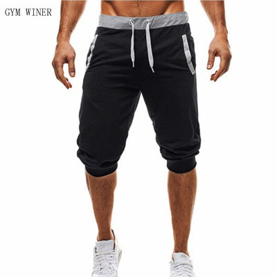 Pantalones de Jogging Colorblock de Cinco Puntos para Fitness - Image 4