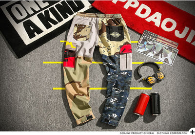 Pantalones de Trabajo Camuflaje Talla Grande con Cintura Elástica para Hombre - Image 10