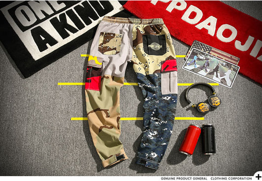 Pantalones de Trabajo Camuflaje Talla Grande con Cintura Elástica para Hombre - Image 10