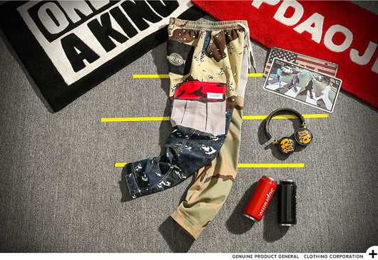 Pantalones de Trabajo Camuflaje Talla Grande con Cintura Elástica para Hombre - Image 11