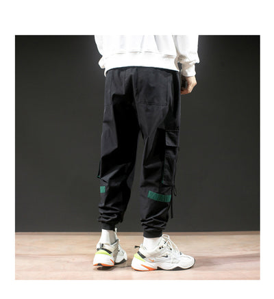 Pantalones Harem Casuales para Hombre con Tirantes - Image 14