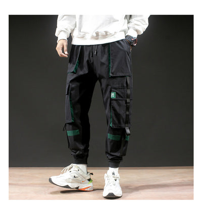 Pantalones Harem Casuales para Hombre con Tirantes - Image 16