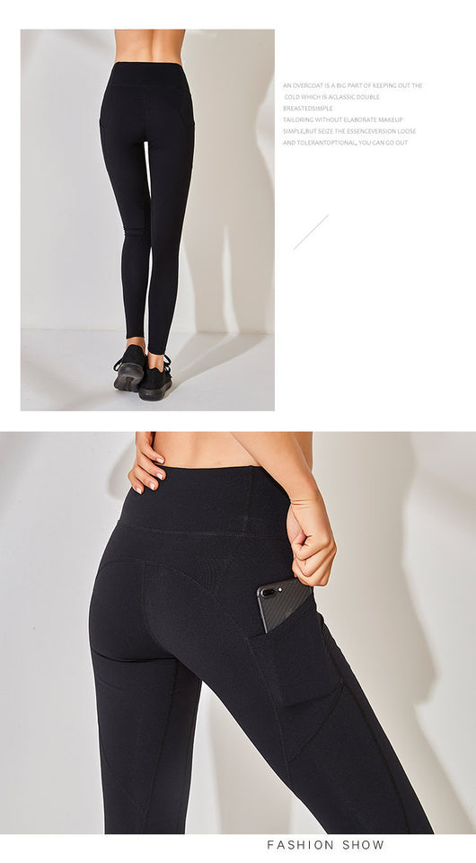 Pantalones Yoga Cintura Alta para Fitness y Danza - Image 6