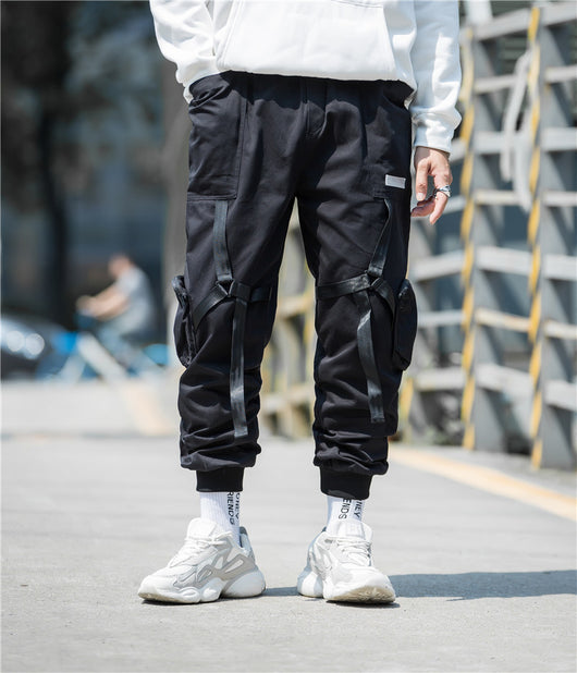 Pantalones Harem Casuales para Hombre con Múltiples Bolsillos - Image 25