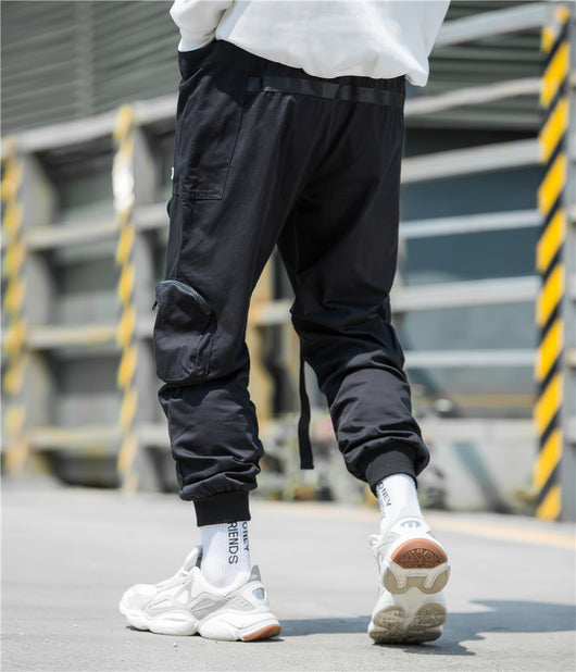 Pantalones Harem Casuales para Hombre con Múltiples Bolsillos - Image 27