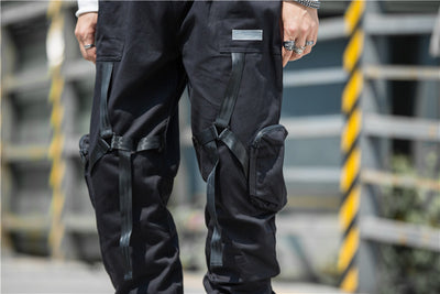 Pantalones Harem Casuales para Hombre con Múltiples Bolsillos - Image 29