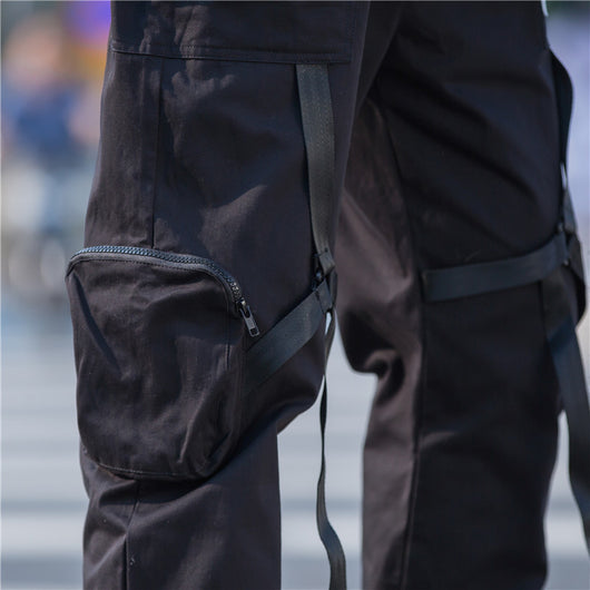 Pantalones Harem Casuales para Hombre con Múltiples Bolsillos - Image 34