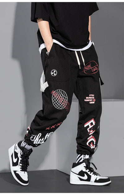 Pantalones Harem con Estampado Floral en Puños - Image 6