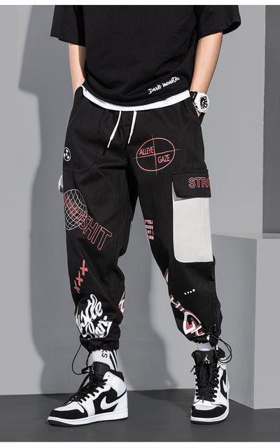 Pantalones Harem con Estampado Floral en Puños - Image 7
