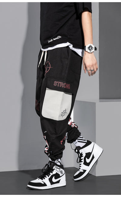 Pantalones Harem con Estampado Floral en Puños - Image 8