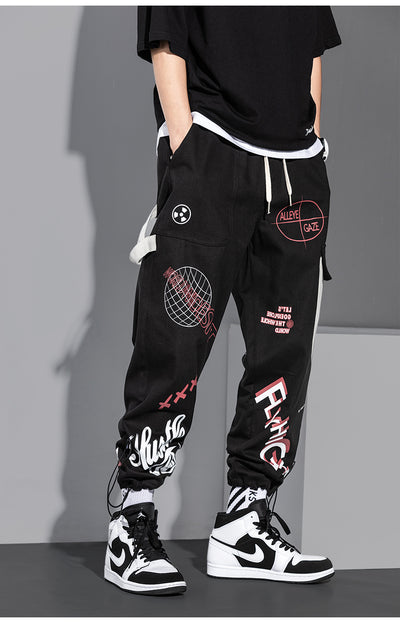 Pantalones Harem con Estampado Floral en Puños - Image 9