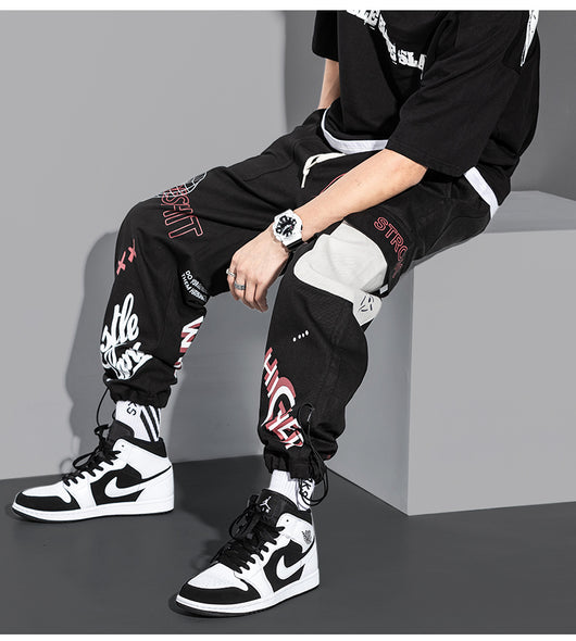 Pantalones Harem con Estampado Floral en Puños - Image 10