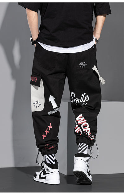 Pantalones Harem con Estampado Floral en Puños - Image 11