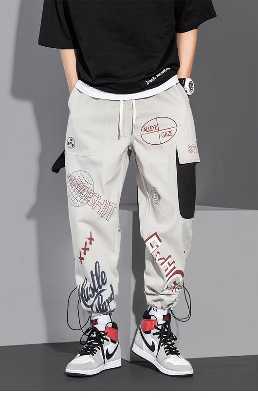 Pantalones Harem con Estampado Floral en Puños - Image 12