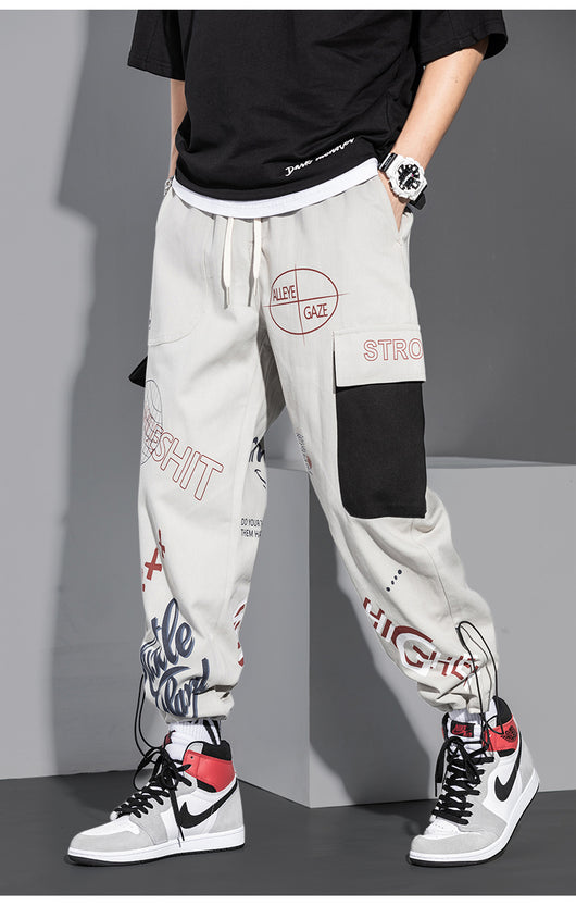 Pantalones Harem con Estampado Floral en Puños - Image 15