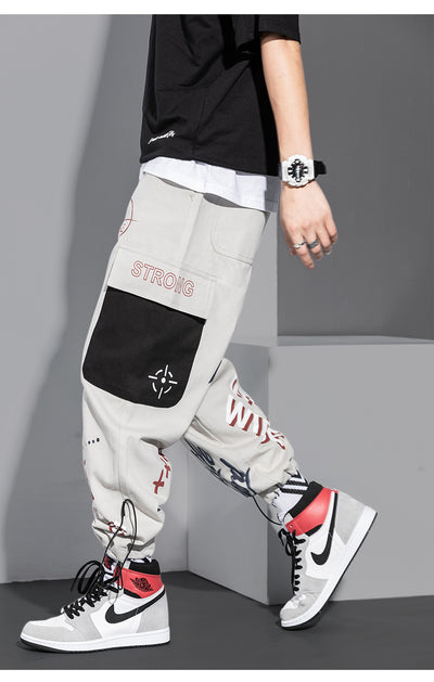Pantalones Harem con Estampado Floral en Puños - Image 16