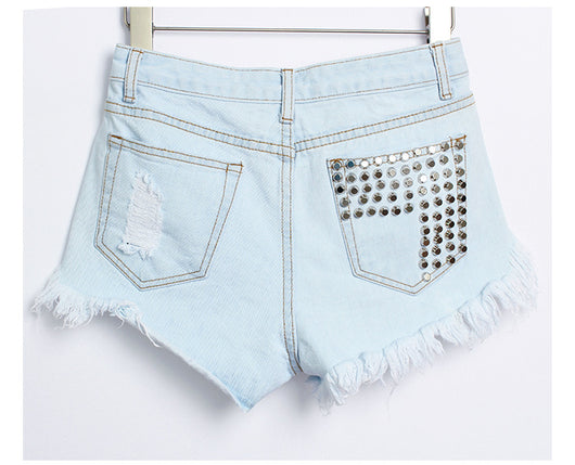 Shorts Denim Cintura Alta - Image 21
