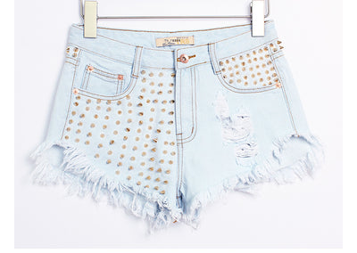Shorts Denim Cintura Alta - Image 22
