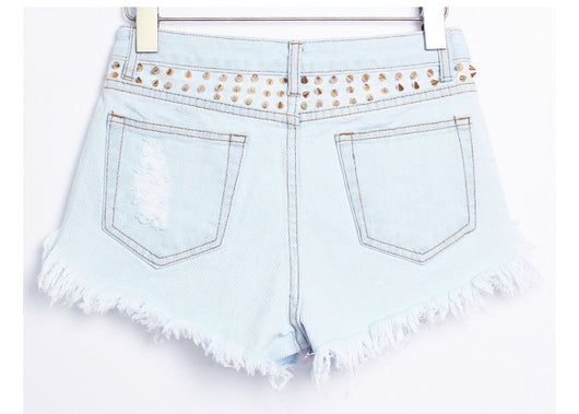 Shorts Denim Cintura Alta - Image 23