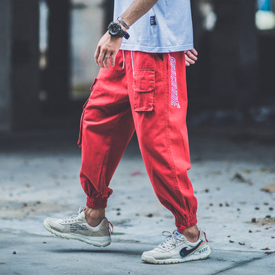 Pantalones Harem Cropped de Trabajo para Hombre - Image 5
