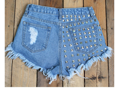 Shorts Denim Cintura Alta - Image 25